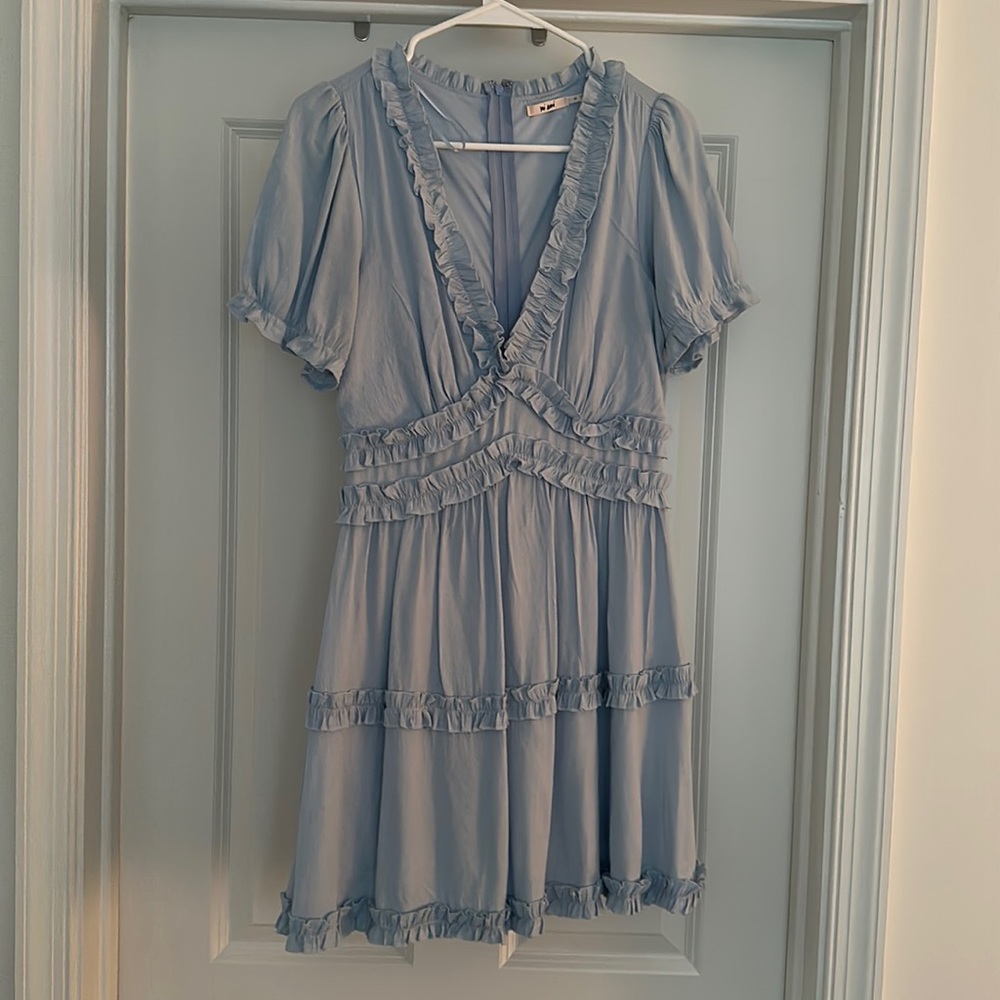 Blue mi ami sun dress. Size medium